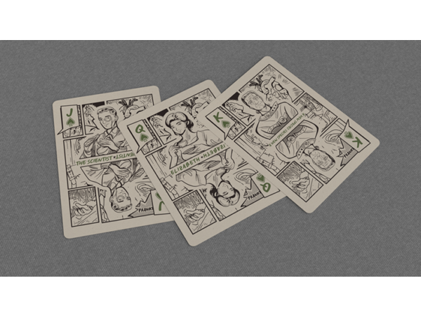 Frankenstein Series Comic Edition (Gilded) Playing Cards