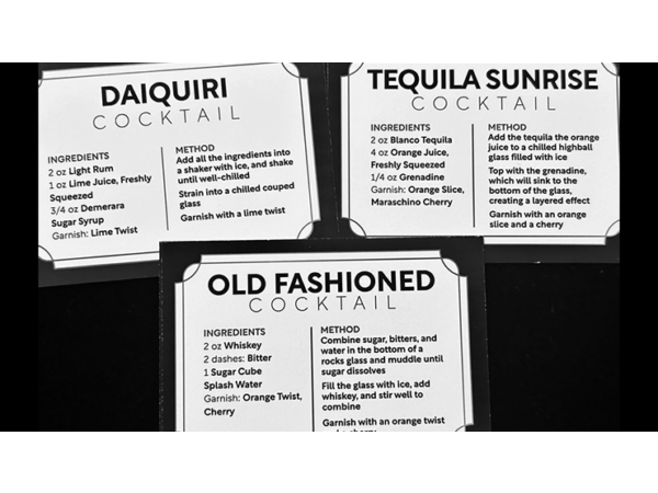 Cocktail Cards (Espresso Martini) by Svenpad
