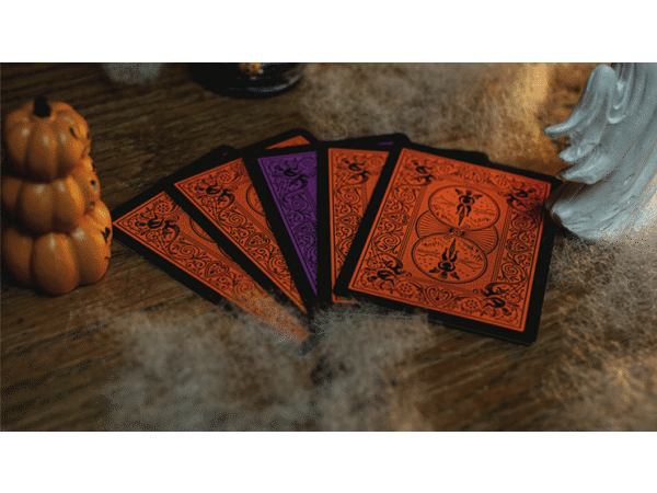Bicycle Reverse (Orange) Playing Cards