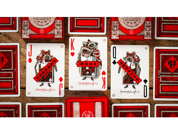New Year Playing Cards by Smooth Writing