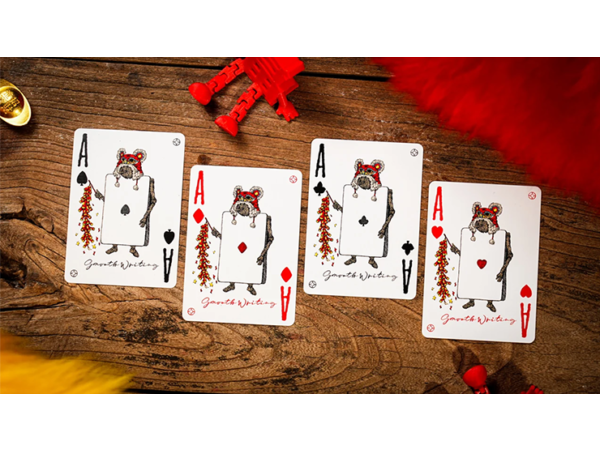 New Year Playing Cards by Smooth Writing