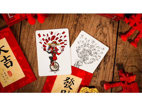 New Year Playing Cards by Smooth Writing