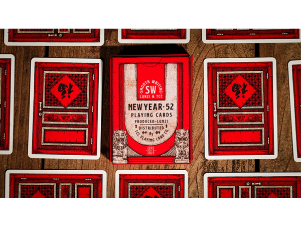 New Year Playing Cards by Smooth Writing