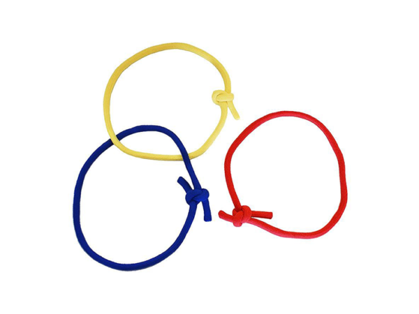 Three Color Linking Ropes by Vincenzo Di Fatta