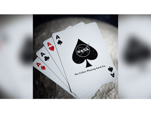 NASA BLACK HOLE "MEATBALL" LOGO PLAYING CARDS