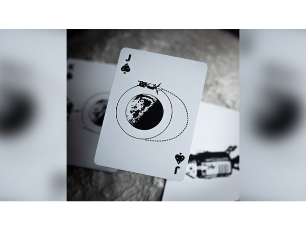 NASA BLACK HOLE "MEATBALL" LOGO PLAYING CARDS