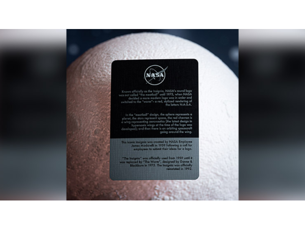 NASA BLACK HOLE "MEATBALL" LOGO PLAYING CARDS