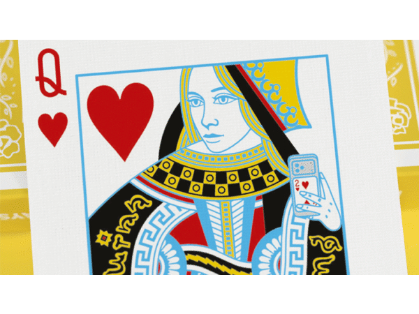 Black Roses Sunny Days Playing Cards