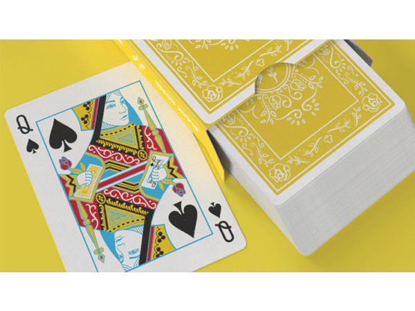 Black Roses Sunny Days Playing Cards