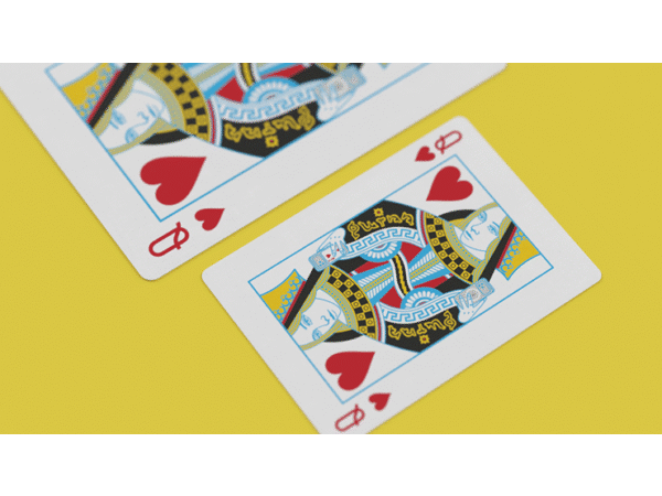 Black Roses Sunny Days Mini Playing Cards