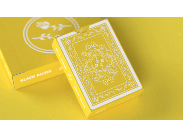 Black Roses Sunny Days Mini Playing Cards