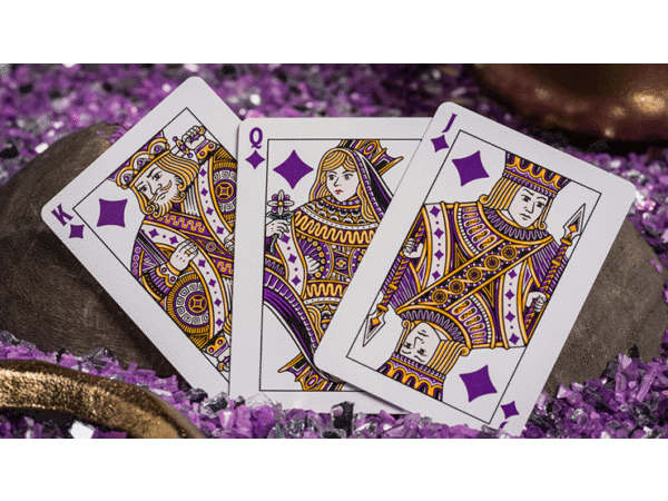 Good Pals Purple Foil Logo Playing Cards