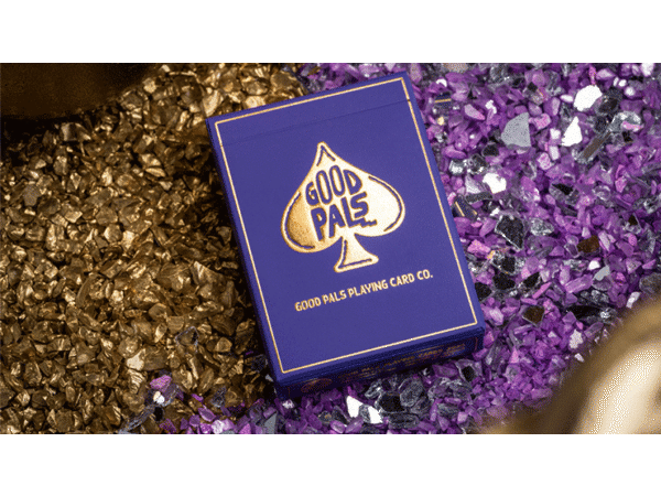 Good Pals Purple Foil Logo Playing Cards