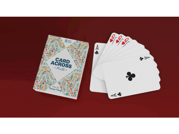 Card Across Plus by IARVEL MAGIC (Blue)