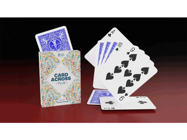 Card Across Plus by IARVEL MAGIC (Blue)