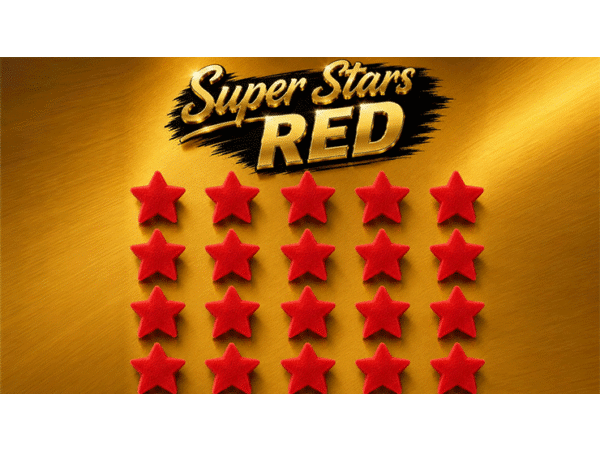 Super Stars Red (Bag of 20) Sponge