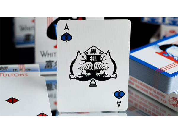 FULTON'S WHITE OWL PLAYING CARDS