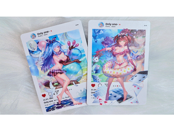 Sweet Cosplay Show - Azure Summer (Grading Box) Playing Cards