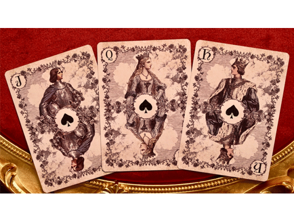 Wars of the Roses (Blue Tuck-2nd Edition Edge-dyed) Playing Cards