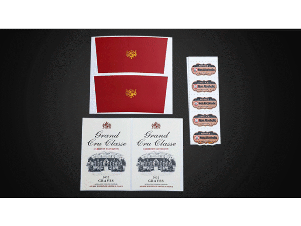 Miracle Wine Bottles Extra Sticker Labels