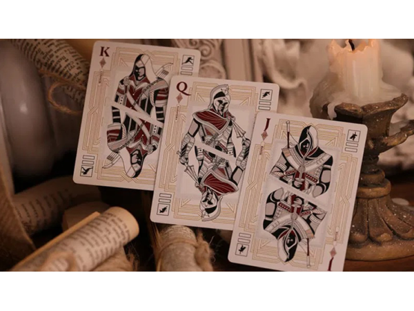 Assassin's Creed Legacy (Hidden Blade White) Playing Cards