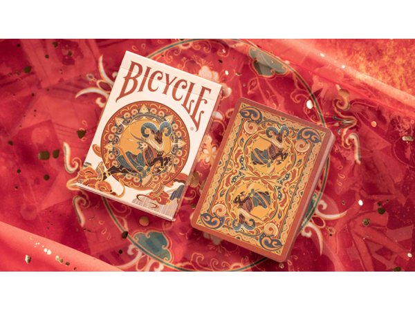 Bicycle Chinese Zodiac (Goat) Playing Cards by US Playing Card Co