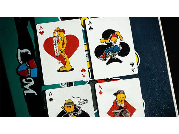 LANCE MOUNTAIN DOUGHBOY SKATEBOARD PLAYING CARDS by FULTONS