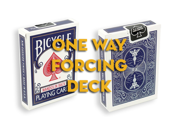 Mandolin Forcing - Forcierdeck einfach (blau)