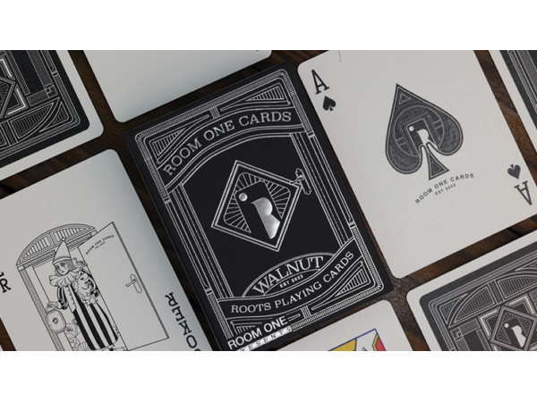 Roots Playing Cards (Walnut) by Room One