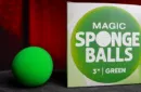 Magic Sponge Balls 4PK GREEN 3" by Murphy's Magic – Bild 1