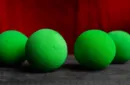 Magic Sponge Balls 4PK GREEN 3" by Murphy's Magic – Bild 3