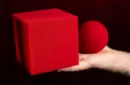 Magic Sponge Ball to Square JUMBO RED by Murphy's Magic – Bild 3