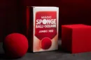 Magic Sponge Ball to Square JUMBO RED by Murphy's Magic – Bild 4