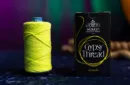 WGM UV GLOW GYPSY THREAD YELLOW REFILL SPOOL by Murphy's Magic  - Trick – Image 1