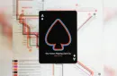 BLACK EDITION FULTON STREET MTA PLAYING CARDS (1972 VIGNELLI MAP EDITION) – Bild 3
