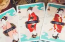 The Great Wave off Kanagawa V3 (Fresh Spring / Peppermint Green) Playing Cards – Bild 4
