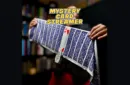 Mystery Card Streamer (Blue 4 of Hearts) by PlayTime Magic DEFMA – Image 1