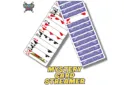 Mystery Card Streamer (Blue 4 of Hearts) by PlayTime Magic DEFMA – Image 2