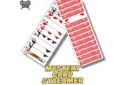 Mystery Card Streamer (Red 4 of Hearts) by PlayTime Magic DEFMA – Image 2