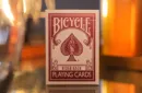 Bicycle Metallic Ruby Playing Cards – Image 1