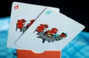 FRANKLIN BBQ CLASSIC ORANGE PLAYING CARDS – Bild 2