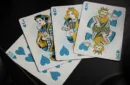 Bicycle Cool Blue Neon Rider Back Playing Cards – Bild 5