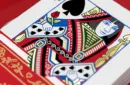 Red Roses Gold Foil Playing Cards (Fully Marked) – Image 3