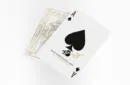 Black Roses White Gold Foil Playing Cards – Image 2