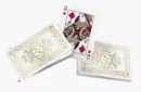Black Roses White Gold Foil Playing Cards – Image 5