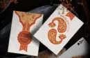 Paisley Ton sur Ton Poudre Orange workers Deck – Image 1