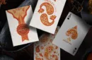 Paisley Ton sur Ton Poudre Orange workers Deck – Image 5