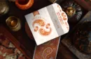 Paisley Ton sur Ton Poudre Orange Foil Designer's Choice – Image 5