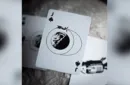 NASA BLACK HOLE "MEATBALL" LOGO PLAYING CARDS – Image 5