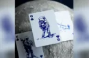 NASA HOLOGRAPHIC FOIL "MEATBALL" LOGO PLAYING CARDS – Image 5